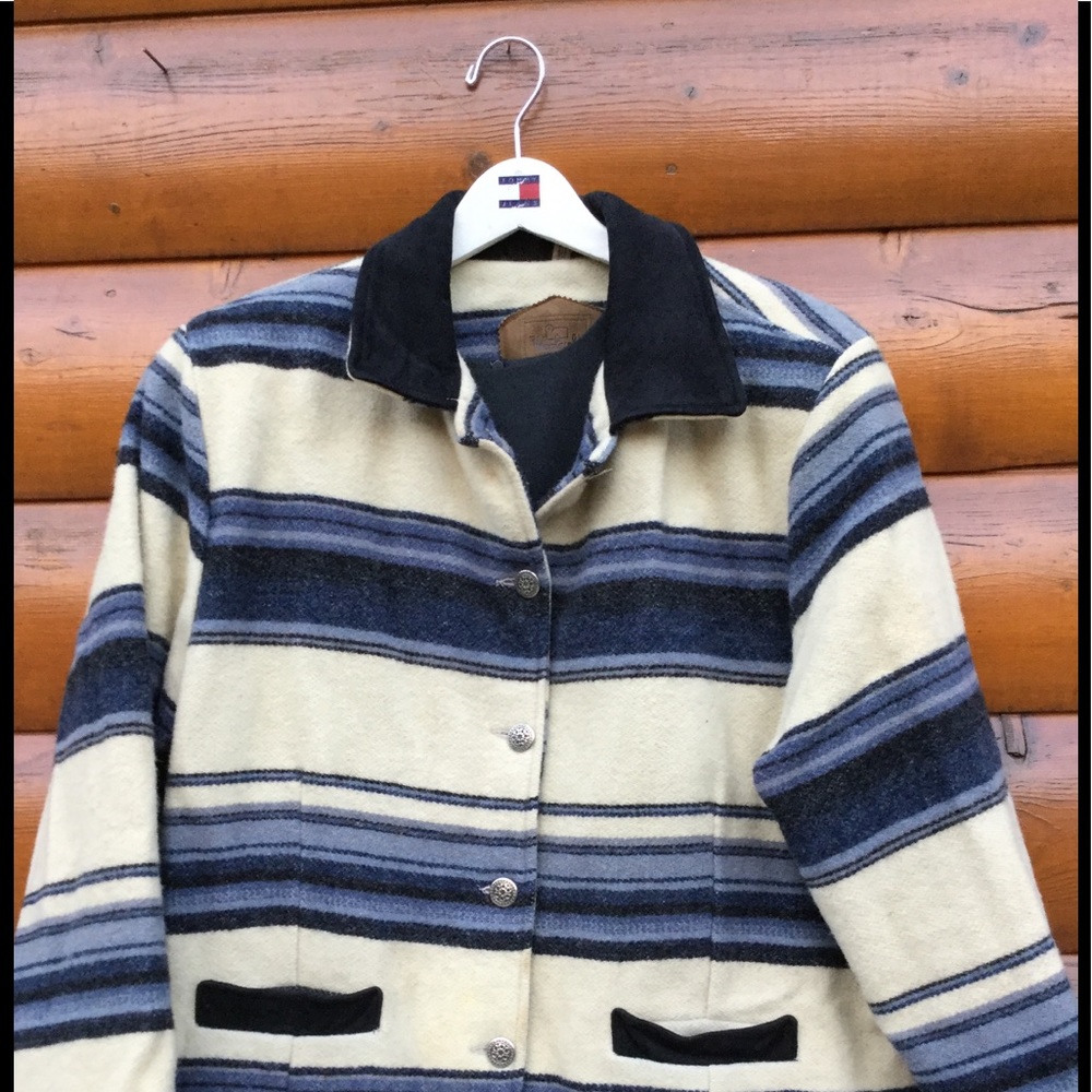 Vintage WOOLRICH Wool JACKET SOUTHWEST VNPLC